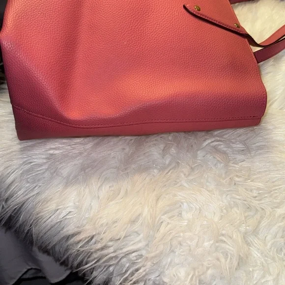 Disney X Coach Central Tote Zip Mickey & Minnie Mouse Pink Leather EUC - Picture 7 of 11